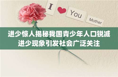 进少惊人揭秘我国青少年人口锐减进少现象引发社会广泛关注