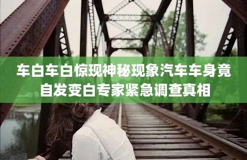 车白车白惊现神秘现象汽车车身竟自发变白专家紧急调查真相