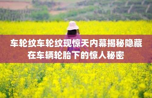 车轮纹车轮纹现惊天内幕揭秘隐藏在车辆轮胎下的惊人秘密