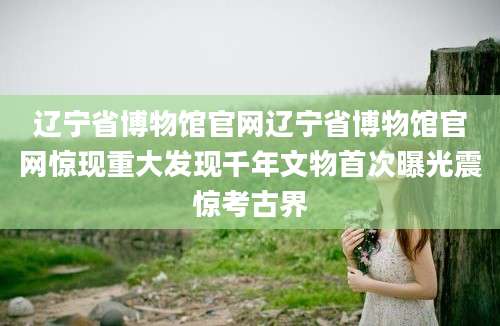 辽宁省博物馆官网辽宁省博物馆官网惊现重大发现千年文物首次曝光震惊考古界