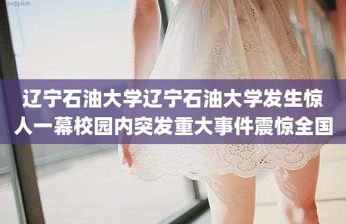 辽宁石油大学辽宁石油大学发生惊人一幕校园内突发重大事件震惊全国