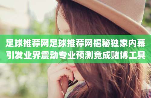 足球推荐网足球推荐网揭秘独家内幕引发业界震动专业预测竟成赌博工具
