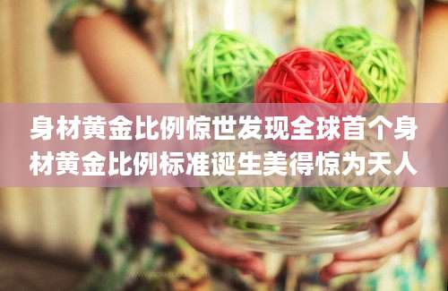 身材黄金比例惊世发现全球首个身材黄金比例标准诞生美得惊为天人