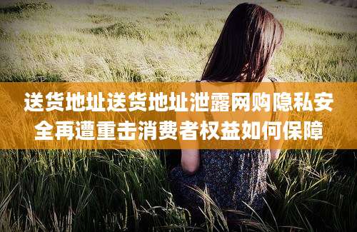 送货地址送货地址泄露网购隐私安全再遭重击消费者权益如何保障