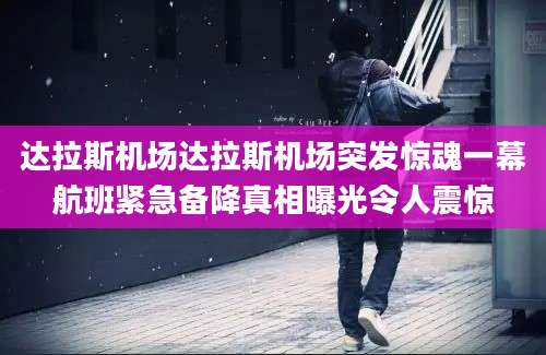 达拉斯机场达拉斯机场突发惊魂一幕航班紧急备降真相曝光令人震惊