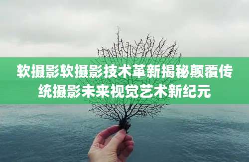 软摄影软摄影技术革新揭秘颠覆传统摄影未来视觉艺术新纪元