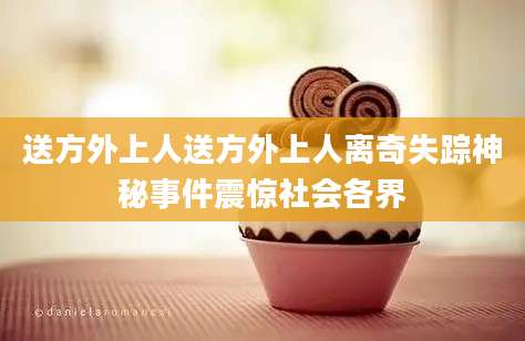 送方外上人送方外上人离奇失踪神秘事件震惊社会各界