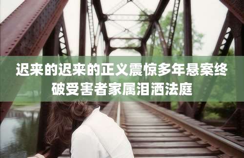 迟来的迟来的正义震惊多年悬案终破受害者家属泪洒法庭