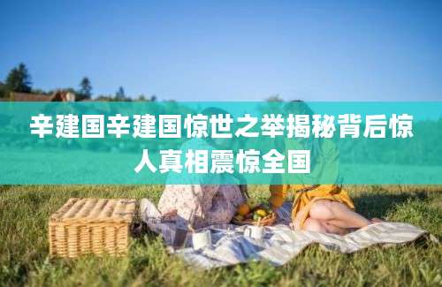 辛建国辛建国惊世之举揭秘背后惊人真相震惊全国